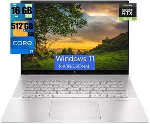 HP Envy 16 Laptop, 16" WQXGA 2560*1600 Touchscreen, Intel Core i7-13700H 14 Cores Processor, NVIDIA GeForce RTX 4060 8GB Graphic, 16GB DDR4  512GB PCIe SSD, Backlit Thunderbolt, Windows 11 Pro