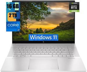 HP Envy 16 Laptop, 16" WQXGA 2560*1600 Touchscreen, Intel Core i7-13700H 14 Cores Processor, NVIDIA GeForce RTX 4060 8GB Graphic, 16GB DDR4  2TB PCIe SSD, Backlit Thunderbolt, Windows 11