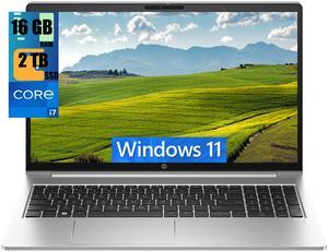 HP ProBook 450 G10 15 Laptop, 15.6" FHD Display, Intel Core i7-1355U 10-Core Processor, Intel UHD Graphics, 16GB DDR4  2TB PCIe SSD, Backlit Keyboard, Webcam, Wi-Fi 6E, Windows 11