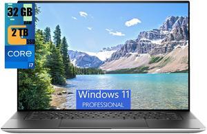 Dell XPS 15 9530 Business Laptop, 15.6" FHD+ (1920 x 1200) Display, Intel Core i7-13620H 10-core Processor, Intel Iris Xe Graphics, 32GB DDR4  2TB PCIe SSD, Backlit,Thunderbolt 4, Windows 11 Pro
