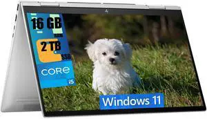 HP Envy x360 2-in-1 14 Laptop, 14" FHD Touchscreen, Intel Core 7 150U 10 Cores Processor, Intel Graphics, 16GB  DDR4  2TB PCIe SSD, Backlit Keyboard, Fingerprint Reader, Windows 11 Home