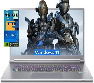 Acer Predator Triton 16 Gaming Laptop, 16" WQXGA 240Hz, Intel Core i7-13700H 14-Core Processor, RTX 4070 8GB GDDR6, 16GB DDR5 1 TB PCIe SSD, WiFi 6E, Windows 11 Home Acer Predator Triton 16 Gaming Laptop, 16" WQXGA 240Hz, Intel Core i7-13700H 14-Core Processor, RTX 4070 8GB GDDR6, 16GB DDR5 1 TB PCIe SSD, WiFi 6E, Windows 11 Home