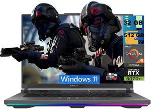 ASUS ROG Strix G16 Gaming Laptop, 16" ROG 2.5K 240Hz, AMD Ryzen 9 9955HX3D 16-Cores Processor, RTX 5070 Ti 12 GB GDDR7, 32GB DDR5 512GB PCIe SSD, Wi-Fi 6E, Windows 11 ASUS ROG Strix G16 Gaming Laptop, 16" ROG 2.5K 240Hz, AMD Ryzen 9 9955HX3D 16-Cores Processor, RTX 5070 Ti 12 GB GDDR7, 32GB DDR5 512GB PCIe SSD, Wi-Fi 6E, Windows 11