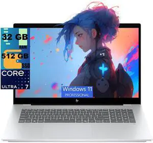 HP Omnibook 7 17 Laptop, 17.3" FHD Touchscreen, Intel Core Ultra 7-258V 8 cores Processor, Intel Arc 140V Graphics, 32 GB DDR5 512 GB PCIe SSD, Backlit KB, Thunderbolt 4, WiFi 6E, Windows 11 Pro HP Omnibook 7 17 Laptop, 17.3" FHD Touchscreen, Intel Core Ultra 7-258V 8 cores Processor, Intel Arc 140V Graphics, 32 GB DDR5 512 GB PCIe SSD, Backlit KB, Thunderbolt 4, WiFi 6E, Windows 11 Pro
