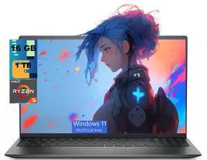 Dell Inspiron 15 3525 Laptop, 15.6" FHD Display, AMD Ryzen 5 5500U 6 core Processor, AMD Radeon Graphics, 16GB DDR4 1TB PCIe SSD, WiFi, Bluetooth, Webcam, Windows 11 Pro Dell Inspiron 15 3525 Laptop, 15.6" FHD Display, AMD Ryzen 5 5500U 6 core Processor, AMD Radeon Graphics, 16GB DDR4 1TB PCIe SSD, WiFi, Bluetooth, Webcam, Windows 11 Pro