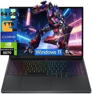 Lenovo Legion 5 15 Gaming Laptop, 15.1" WQXGA OLED Display, Intel Core i9 14900HX 24 Cores Processor, NVIDIA GeForce RTX 5070 8GB Graphics, 64GB DDR5 1 TB PCIe SSD, WiFi 7, Windows 11 Lenovo Legion 5 15 Gaming Laptop, 15.1" WQXGA OLED Display, Intel Core i9 14900HX 24 Cores Processor, NVIDIA GeForce RTX 5070 8GB Graphics, 64GB DDR5 1 TB PCIe SSD, WiFi 7, Windows 11