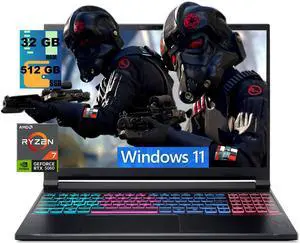 Acer Nitro V 16S Gaming Laptop, 16" WUXGA 180Hz Display, AMD Ryzen 7 260 8-core Processor, NVIDIA GeForce RTX 5060 8GB GDDR7, 32GB DDR5 512GB PCIe SSD, Wi-Fi 6, Windows 11 Acer Nitro V 16S Gaming Laptop, 16" WUXGA 180Hz Display, AMD Ryzen 7 260 8-core Processor, NVIDIA GeForce RTX 5060 8GB GDDR7, 32GB DDR5 512GB PCIe SSD, Wi-Fi 6, Windows 11