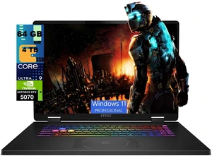 MSI Crosshair 18 Gaming Laptop, 18" QHD+ 240Hz, Intel Core Ultra 9 275HX 24-core Processor, NVIDIA RTX 5070 8GB GDDR7, 64GB DDR5 4 TB PCIe SSD, Wi-Fi 6E + Bluetooth, Windows 11 Pro MSI Crosshair 18 Gaming Laptop, 18" QHD+ 240Hz, Intel Core Ultra 9 275HX 24-core Processor, NVIDIA RTX 5070 8GB GDDR7, 64GB DDR5 4 TB PCIe SSD, Wi-Fi 6E + Bluetooth, Windows 11 Pro