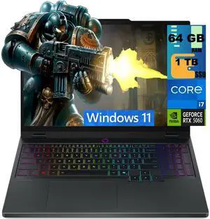 Lenovo Legion 5 15 Gaming Laptop, 15.1" WQXGA 165Hz, Intel Core i7-14700HX 20-Core Processor, NVIDIA GeForce RTX 5060 8GB GDDR7, 64GB DDR5 1 TB PCIe SSD, Backlit KB, Wi-Fi 7, Windows 11 Lenovo Legion 5 15 Gaming Laptop, 15.1" WQXGA 165Hz, Intel Core i7-14700HX 20-Core Processor, NVIDIA GeForce RTX 5060 8GB GDDR7, 64GB DDR5 1 TB PCIe SSD, Backlit KB, Wi-Fi 7, Windows 11