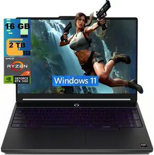 Lenovo Legion 5a 15 Gaming Laptop, 15.3" WQXGA 165HZ, AMD Ryzen 7 250 8 cores Processor, NVIDIA GeForce RTX 5060 8GB GDDR7, 16GB DDR5 2 TB PCIe SSD, Wi-Fi7, Backlit KB, Windows 11 Lenovo Legion 5a 15 Gaming Laptop, 15.3" WQXGA 165HZ, AMD Ryzen 7 250 8 cores Processor, NVIDIA GeForce RTX 5060 8GB GDDR7, 16GB DDR5 2 TB PCIe SSD, Wi-Fi7, Backlit KB, Windows 11