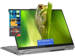 Lenovo IdeaPad 5 16 Business Laptop, 16" WUXGA Touchscreen, AMD Ryzen 7 8845HS 8 Cores Processor, AMD Radeon 780M Graphics, 16GB DDR5 256GB PCIe SSD, Backlit KYB, FP Reader, Windows 11 Pro Lenovo IdeaPad 5 16 Business Laptop, 16" WUXGA Touchscreen, AMD Ryzen 7 8845HS 8 Cores Processor, AMD Radeon 780M Graphics, 16GB DDR5 256GB PCIe SSD, Backlit KYB, FP Reader, Windows 11 Pro
