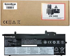 GreenTech 01AV472 L17L6P71 Replacement Battery for Thinkpad X280 Thinkpad A285 - GreenTech 11.4V 48Whr Battery 01AV470 L17C6P71 SB10K97617