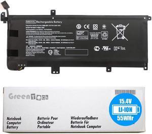 GreenTech MB04XL 844204-855 Replacement Battery for HP Envy X360 15-AQ Envy X360 M6-AQ - GreenTech 15.4V 55.67WHr 4 Cell Battery 844204-850 843538-541 HSTNN-UB6X MB04055XL