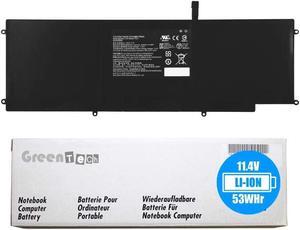 GreenTech RC30-0196 Replacement Battery for Razer Blade Stealth 2016-17 RZ09-01962 RZ09 01963 - GreenTech 11.4V 53Whr 3 Cell Battery RZ09-02394