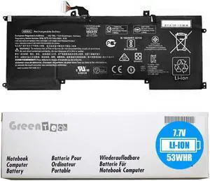 GreenTech New AB06XL Replacement Battery for HP Envy 13-AD000, Envy 13-AD100 Series- GreenTech 7.7V 53.61Whr 6 Cell Battery HSTNN-DB8C 921408-271 921438-855