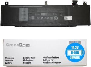 GreenTech TDW5P Replacement Battery for Dell Alienware 13 R3 ALW13C - GreenTech 15.2V 76Whr 4 Cell Battery 0V9XD7 V9XD7 04RRR3 4RRR3