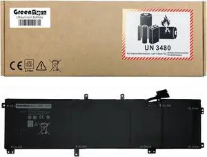 GREENTECH 245RR BATTERY FOR DELL XPS 9530 PRECISION M3800 11.1V 91WHR 7D1WJ H76MV