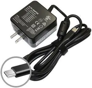 REPLACEMENT 492-BBWZ 45W USB-C ADAPTER FOR DELL INSPIRON 13 7368, INSPIRON 13 7370, INSPIRON 13 7373, INSPIRON 14 7460, INSPIRON 15 5570, INSPIRON 15 7560, INSPIRON 15 7569, INSPIRON 15 7570