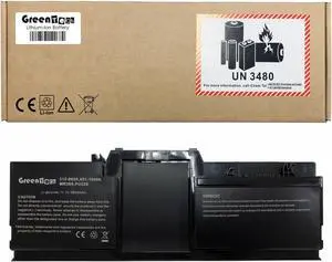 GREENTECH 312-0650 WR015 BATTERY FOR DELL LATITUDE XT XT2 11.1V 42WHR MR369 PU536 451-10499