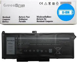 GREENTECH RJ40G BATTERY FOR DELL PRECISION 3560 LATITUDE 5420 5520 15.2V 63WHR M033W 75X16