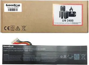 GREENTECH GMS-C60 BATTERY FOR RAZER BLADE R2 17.3 RZ09-0083 60.38WHR 961TA002F