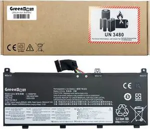 GREENTECH 02DL028 L18M6P90 BATTERY FOR THINKPAD P53 20QN 20QQ 90WHR SB10K97664 5B10W13902 L18C6P90