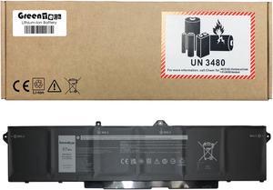 GREENTECH 9JRV0 BATTERY FOR DELL LATITUDE 5521 5531 PRECISION 3561 3571 ALIENWARE M17 R5 97WHR 53XP7 05RGW