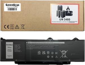 GREENTECH DR02P 2X1V9  BATTERY FOR DELL LATITUDE 5440, LATITUDE 5540, PRECISION 3480, PRECISION 3580 11.4V 54WHR 803W6