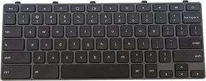 GREENTECH 0D2DT 00D2DT REPLACEMENT KEYBOARD FOR DELL CHROMEBOOK 11 3100, 11 5190, 14 3400 74-KEY US LAYOUT NON-BACKLIT