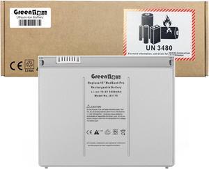 GREENTECH A1175 BATTERY FOR MACBOOK PRO 15 A1150 A1211 A1226 A1260 62WHR MA463LL/A MA680LL/A