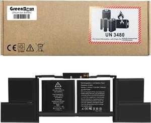 GREENTECH A1953 BATTERY FOR MACBOOK PRO 15 A1990 TOUCHBAR MID 2018 2019 83.6WHR MR932LL/A MV922LL/A EMC 3215 EMC 3359
