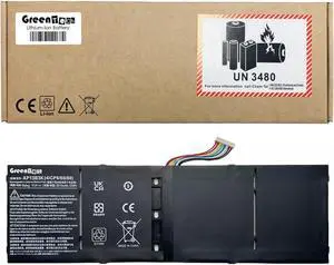 GREENTECH AP13B3K BATTERY FOR ACER ASPIRE M5-583 R7-571 R7-572 V5-452 V5-472 V5-473 V7-481 V7-482 53WH AP13B8K KT.00403.015 KT00403015 GREENTECH AP13B3K BATTERY FOR ACER ASPIRE M5-583 R7-571 R7-572 V5-452 V5-472 V5-473 V7-481 V7-482 53WH AP13B8K KT.00403.015 KT00403015