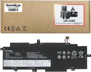 GREENTECH L20M4P72 BATTERY FOR LENOVO THINKPAD T14S G2 20WM 20WN 20XF 20XG 15.36V 54WH 5B10W13976 L20C4P72 L20D4P72 L20L4P72 5B10W51814 5B10W51815 SB10W51914 SB10W51915 SB10W51916 GREENTECH L20M4P72 BATTERY FOR LENOVO THINKPAD T14S G2 20WM 20WN 20XF 20XG 15.36V 54WH 5B10W13976 L20C4P72 L20D4P72 L20L4P72 5B10W51814 5B10W51815 SB10W51914 SB10W51915 SB10W51916