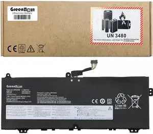 GREENTECH L19M4PG2 5B10X63141 BATTERY FOR LENOVO IDEAPAD FLEX 5 CB-13IML05 IDEAPAD 5 CHROMEBOOK-13ITL6 5 CHROME-14ITL6 THINKPAD C13 YOGA GEN 1 CHROMEBOOK-20UX L19L4PG2 L19M4PG2 SB10X63137