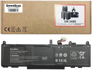 GREENTECH BX03XL N59787-005 BATTERY FOR HP ELITEBOOK 830 835 840 845 860 865 G11, ELITE X360 830 G11, ZBOOK FIREFLY 16 G11 11.58V 56WHR N59787-002 BX03056XL HSTNN-OB3H 8L6T4AV 8Q5U5AV