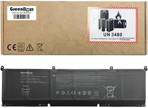 GREENTECH P0FWH BATTERY FOR DELL INSPIRON 16 PLUS 7640 INSPIRON 7640 2-IN-1 ALIENWARE M16 R2 11.7V 90WH CN-0M9DG0 M9DG0 CN-01969N 1969N CN-0HGJCY HGJCY