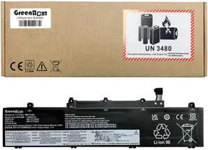 GREENTECH L20M3PD4 SB11C73243 BATTERY FOR LENOVO THINKPAD E14 GEN 2 3 4, THINKPAD E15 GEN 2 3 4 11.1V 45WH L19M3PD5 5B11C73244 L20D3PD4 L20L3PD4 L20M3PD4 SB11C73243 5B11C73245 5B11N52025 5B11N52048