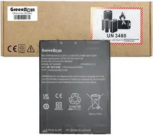 GREENTECH BTRY-ET4X-10IN1-01 BATTERY FOR ZEBRA ET40 ET45 ET40HC ET45HC ET4X 10" INCH TABLET 7600MAH 29.41WH BT-000456 1ICP4/52/131-2