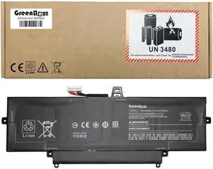 GREENTECH L82391-005 HK04XL 54WH BATTERY FOR HP ELITEBOOK X360 1030 1040 G7 G8 HSTNN-IB9H L79376-1B1 L79376-1B2 L82391-006 L82391-007 1P1X7AV 1P2V2AV 8WA54AV 9AF01AV GREENTECH L82391-005 HK04XL 54WH BATTERY FOR HP ELITEBOOK X360 1030 1040 G7 G8 HSTNN-IB9H L79376-1B1 L79376-1B2 L82391-006 L82391-007 1P1X7AV 1P2V2AV 8WA54AV 9AF01AV