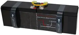 GREENTECH COMPATIBLE RB1290X2E 24V 9AH SLA BATTERY FOR CYBERPOWER Intelligent LCD UPS Series CP1500AVRLCD3, CP1350AVRLCD3, BRG1500AVRLCD2 24V 9AH REPLACES RB1290X2E GREENTECH COMPATIBLE RB1290X2E 24V 9AH SLA BATTERY FOR CYBERPOWER Intelligent LCD UPS Series CP1500AVRLCD3, CP1350AVRLCD3, BRG1500AVRLCD2 24V 9AH REPLACES RB1290X2E