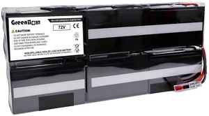 GREENTECH COMPATITBLE EBP-1617 UPS BATTERY FOR 5PX3000RTG2, 5PXEBM72RTG2, 9PX3000GLRT, 9PX3000GRT, 9PX3000RT, 9PX3000RTN 72VDC REPLACES EBP-1617 744-A3122 GREENTECH COMPATITBLE EBP-1617 UPS BATTERY FOR 5PX3000RTG2, 5PXEBM72RTG2, 9PX3000GLRT, 9PX3000GRT, 9PX3000RT, 9PX3000RTN 72VDC REPLACES EBP-1617 744-A3122