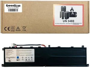 GREENTECH S9N-954J270-SB3 BTY-M6L BATTERY FOR MSI GS65 Stealth 8SG (MS-16Q4), P65 Creator 9SD (MS-16Q4), WS65 9TK (MS-16Q4) 15.2V 80.25WH S9N954J270