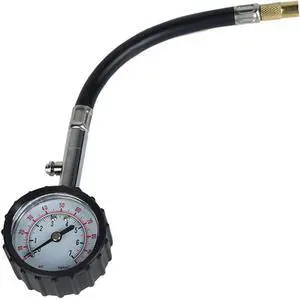 CARROFIX Tire Pressure Gauge (0-100 PSI) Heavy Duty Mechanical Pointer Truck Car Tire air gauge