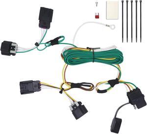 CARROFIX Custom Fit 4-Way Flat Vehicle Trailer Wiring Harness, 56094 Compatible with 2010-2017 Chevrolet Equinox & GMC Terrain