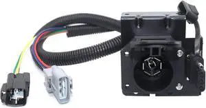 CARROFIX Multi-Tow 7-Way RV Blade and 4 Pin Flat Vehicle Trailer Connector Wiring Harness Kit Fits for 2003-2006 Toyota Tundra with Factory Tow Package
