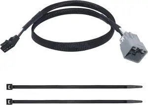 CARROFIX Trailer Electric Brake Control Harness Plug-in Wiring Adapter, Compatible with 2015-2022 RAM 1500, 2500, 3500, 4500, 5500