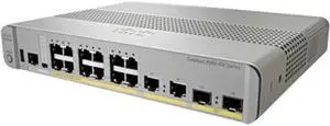 WS-C3560CX-12PC-S 3560-CX 12 GE PoE+ Gigabit Ethernet Switch