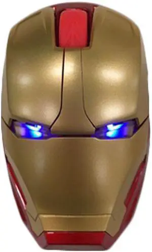 Lemincrash Gold Color Wireless Gaming Mouse Gamer Computer Mice Button Silent Click 800/1200/1600 Adjustable computer