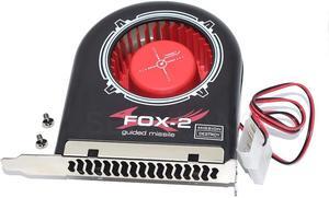 Good Quality Computer Chassis Cooling Fan For FOX-2 System Blower DC12V PCI Slot Bit Long Life Bearing Design High Air Flow