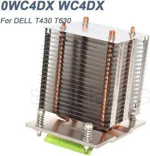 Hot Selling Server Radiator 0WC4DX WC4DX For DELL T430 T630 Heatsink Cooler NEW